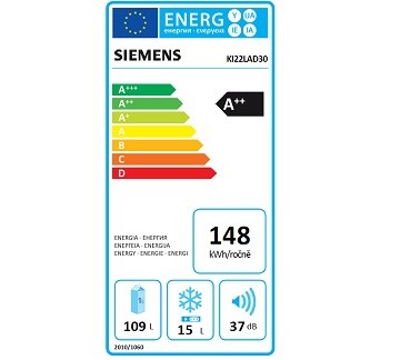 SIEMENS KI22LAD30 spotřeba energie
